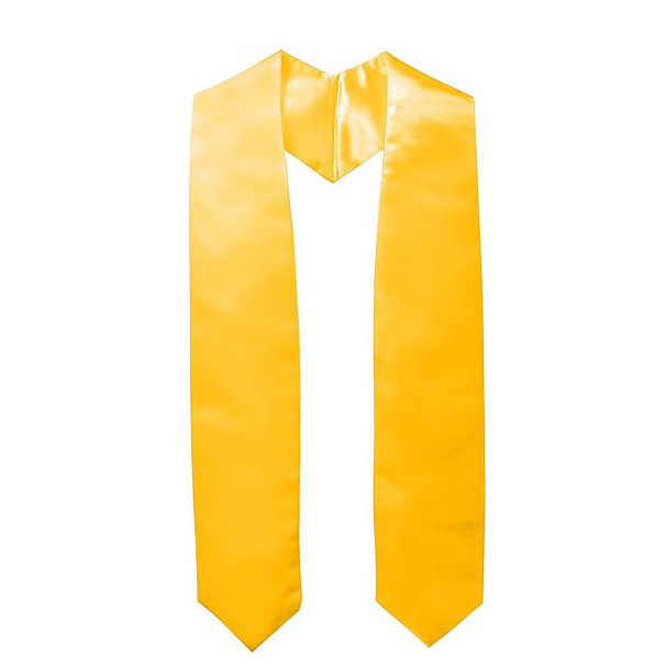 Junior High School, University, Graduate Student Graduation Season Ribbon Shoulder Strap Pure Color Graduation Etiquette Belt Honor Awarding Silks and Satins Shawl