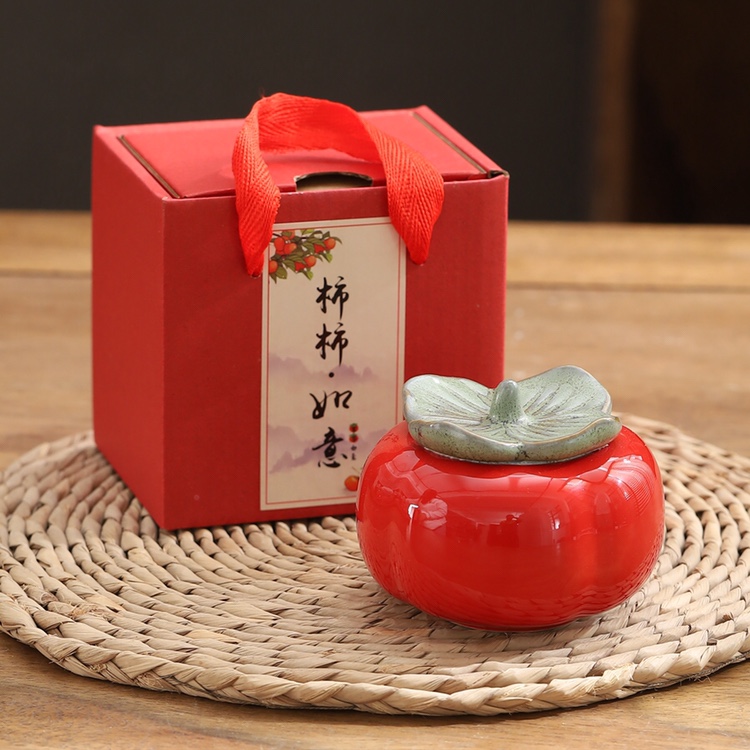 Wedding Decorations, Everything Goes Well, Persimmon Creative Wedding Candy Box, Tea Can, Company Moving to New Home, Wedding Souvenir