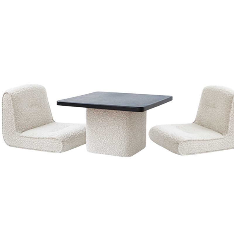 Bay Window Table and Chair Combination Balcony Tatami Coffee Table Floor Solid Wood Simple Bay Window Small Table Square Kang Table Factory