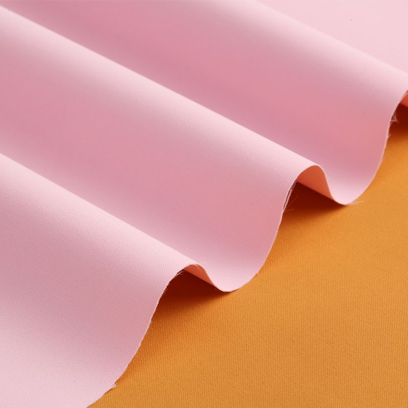 Customized 150D High Elastic White Film Functional Fabric, down Jacket Outdoor School Uniform Fabric Waterproof and Breathable