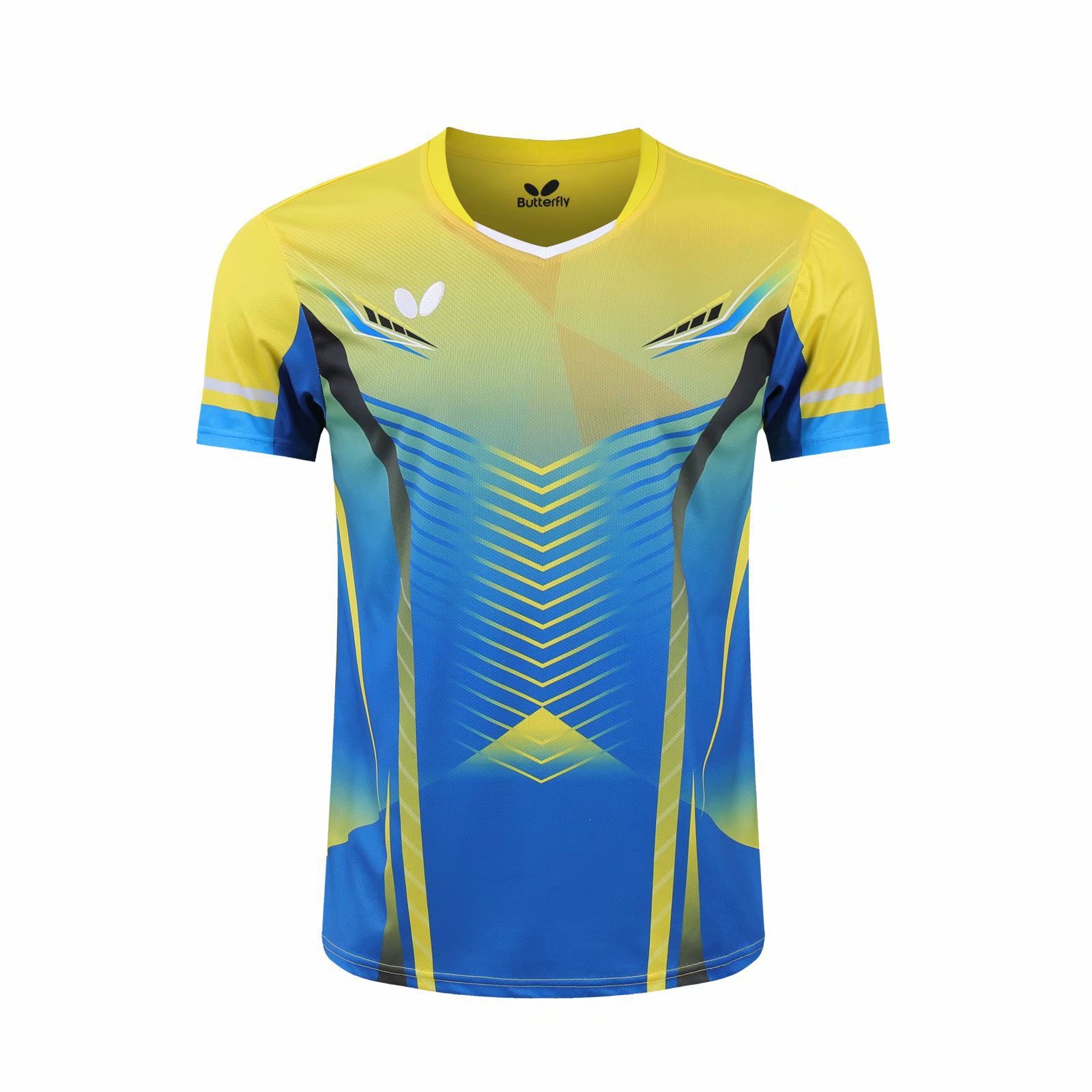 2021 New Butterfly Table Tennis Suit Men's and Women's Short-sleeved Couple's Children's Competition Suit Quick-drying Sweat-wicking Sportswear