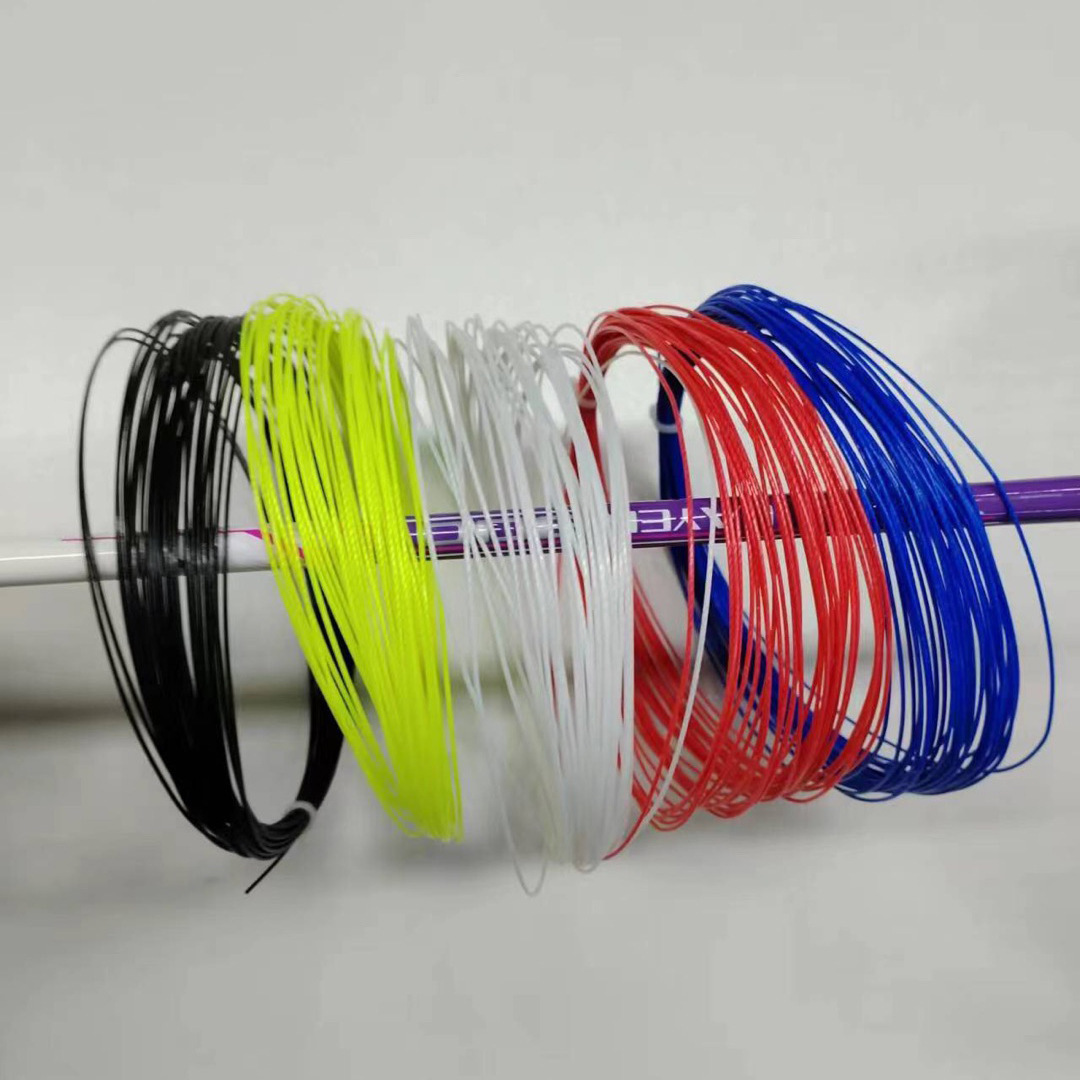 Оптовая нить для бадминтона 0.75 мм, 22 фунта, прочная, высокоэластичная, можно отправить от имени других