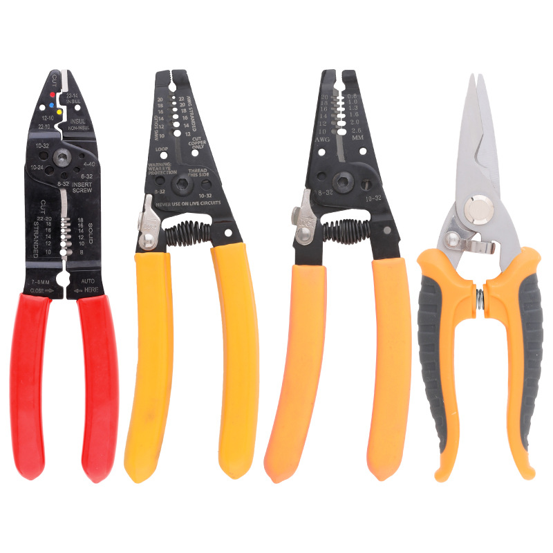 Household tools wire stripper multi-function wire stripper wire stripper wire stripper wire stripper for electrician stainless steel stripper wire stripper