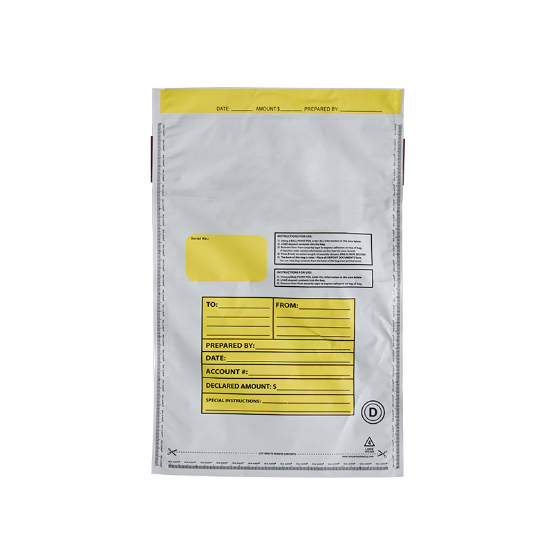 Opaque Express Bag, Disposable Anti-Tamper and Anti-Counterfeiting Bag, One Object, One Code, Pe, Open the Bottom File Bag Envelope Mouth