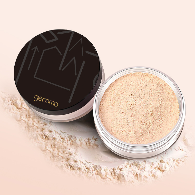Gemeng Dingzhuang Powder Source Factory Waterproof Sweat-proof Makeup Concealer Powder Net Celebrity Cosmetic Makeup Powder