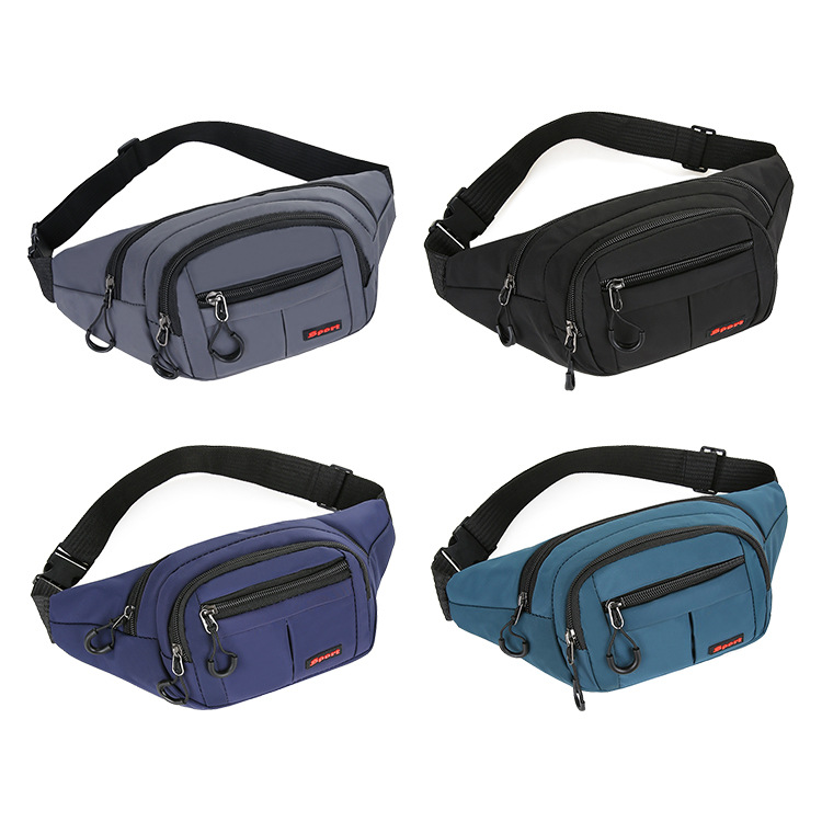Running Waist Bag Multifunctional Men's Sports Mobile Phone Belt Large Capacity Waterproof Business Collection Wallet Travel Equipment
