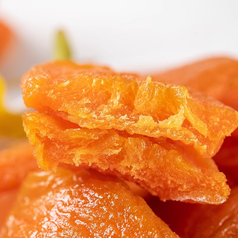 Xinjiang Seedless Apricot Meat Is Sweet and Sour, Delicious, No Added White Sugar, Soft and Chewy, Sweet and Sour Xinjiang Red Apricot Dried Fruit Snacks