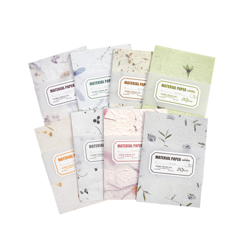 Yan Ji and colorful interwoven series of multi-material material paper 20 into manual DIY8