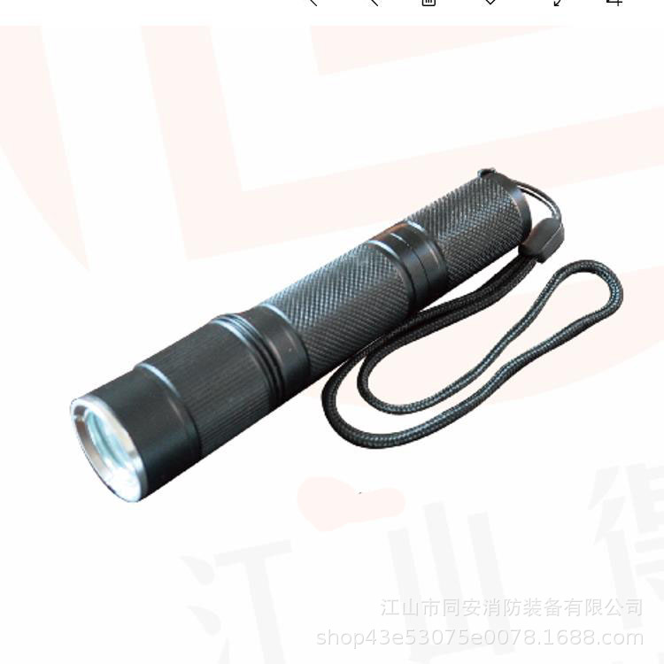 Green Yijia YJ7620A firefighter wearing headlight cap light solid-state miniature strong light explosion-proof flashlight