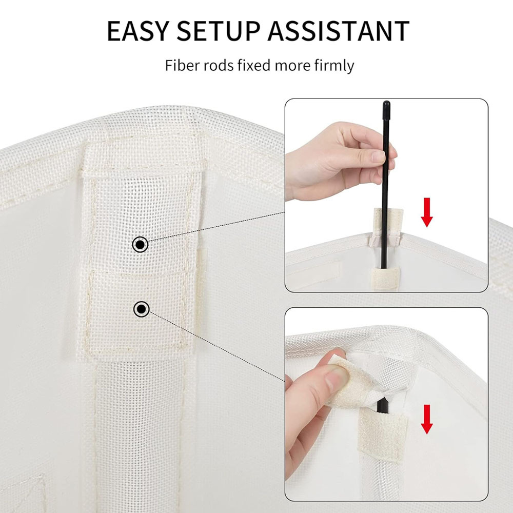 60L Large Capacity Storage 600D Oxford Cloth Dirty Clothes Basket Foldable Laundry Basket Household Toy Storage Basket