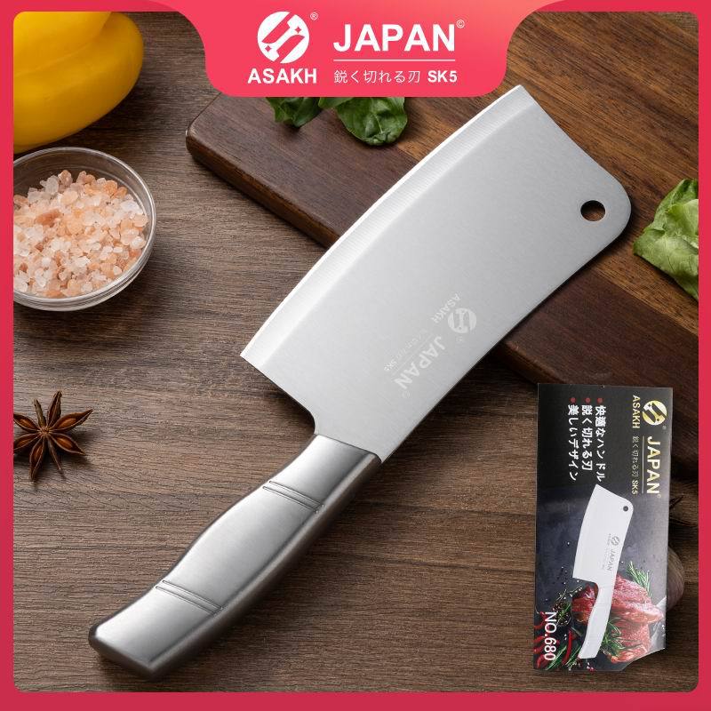 Stainless Steel Hollow Handle Chopper Kitchen Household All Steel Thickened Chop Chop Chop Chop Chicken and Duck Special Knife Wholesale