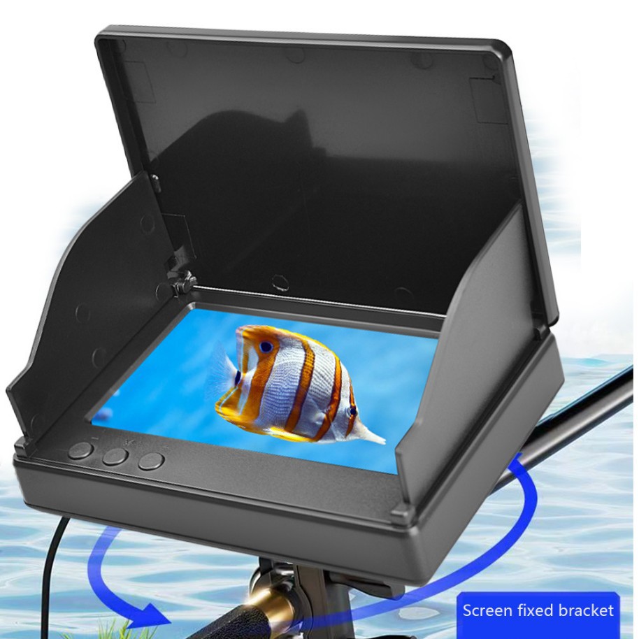 Cross-border special for the new 5-inch fish finder anchor fish HD visual camera infrared night vision probe underwater to find fish
