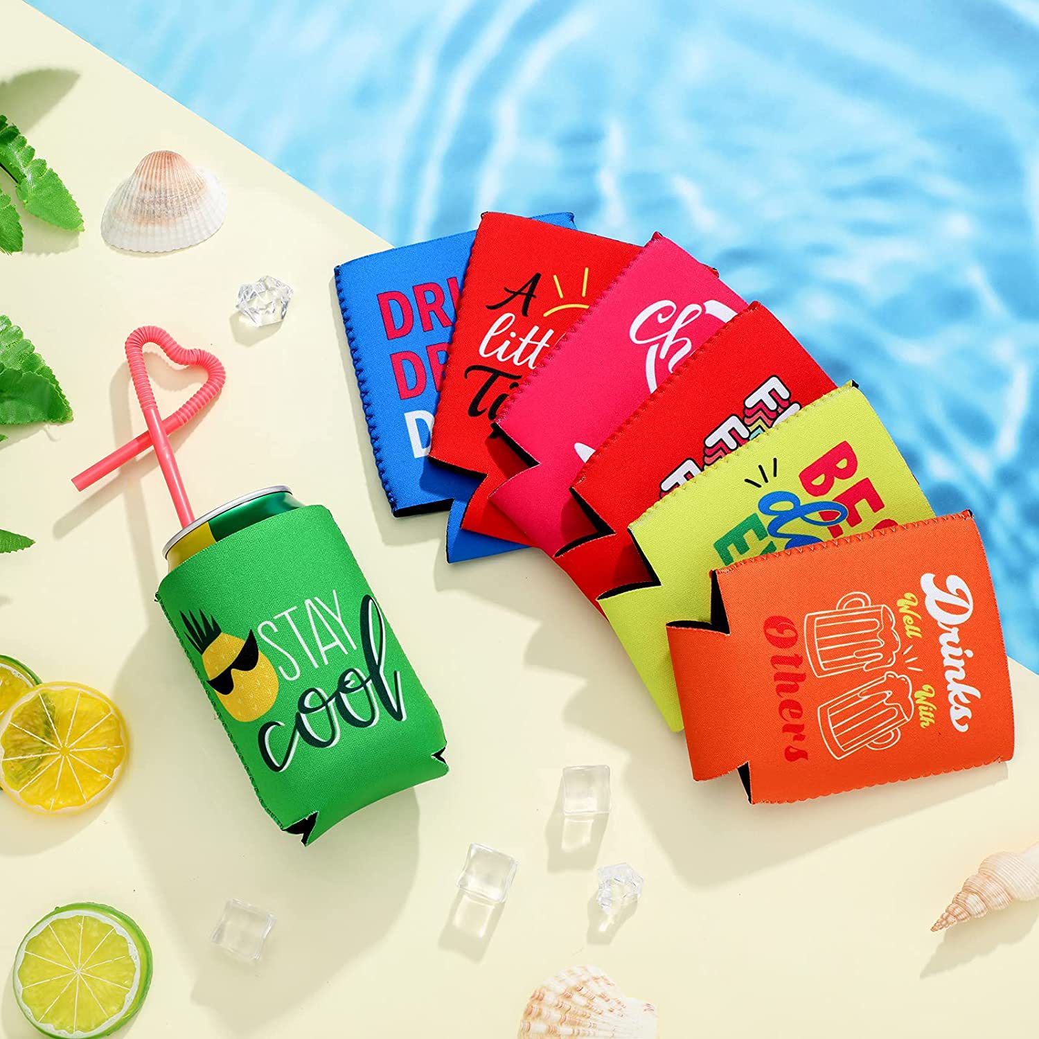 Теплоизоляционная крышка для банки с пивом, 12oz, неопреновый защитный чехол, для погружных сумок с льдом на Amazon