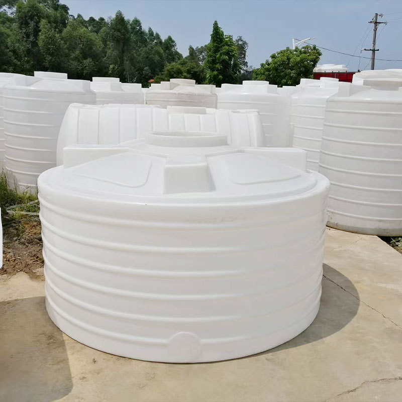 One-Piece Pe Thickeneded Plastic Water Tower Fire Water Tower Water Storage Tank Water Storage Barrel 5 Tons Vertical Plastic Barrel