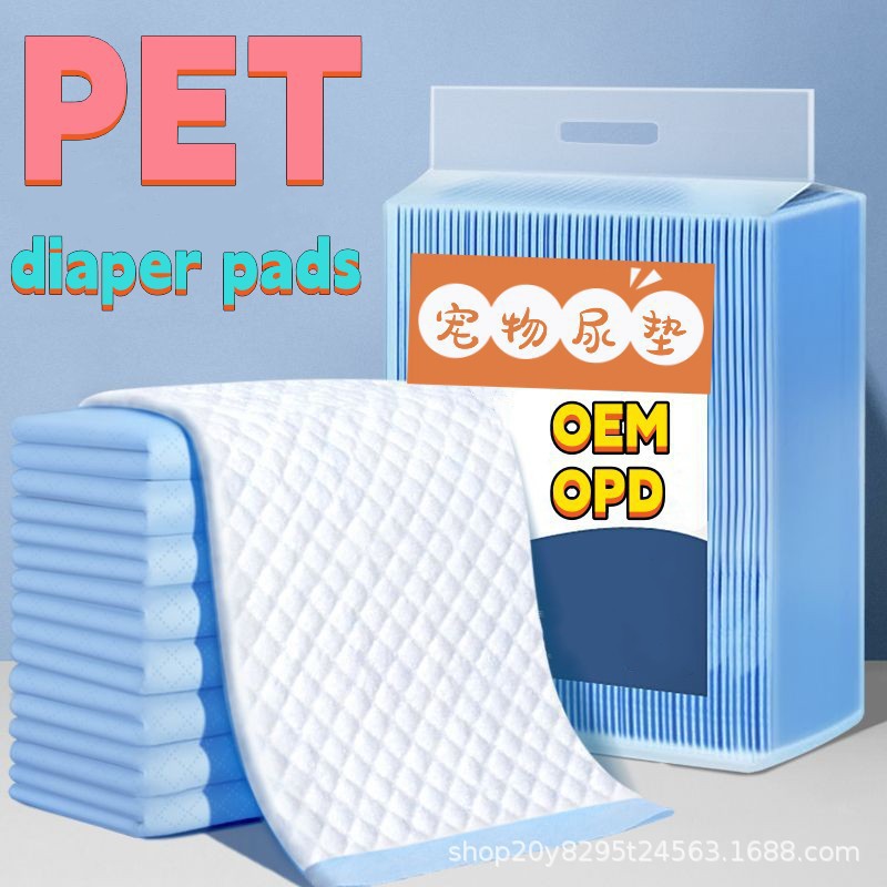 Wholesale thickened dog diaper pet diaper animal absorbent diaper leak-proof cat special cleaning hair generation