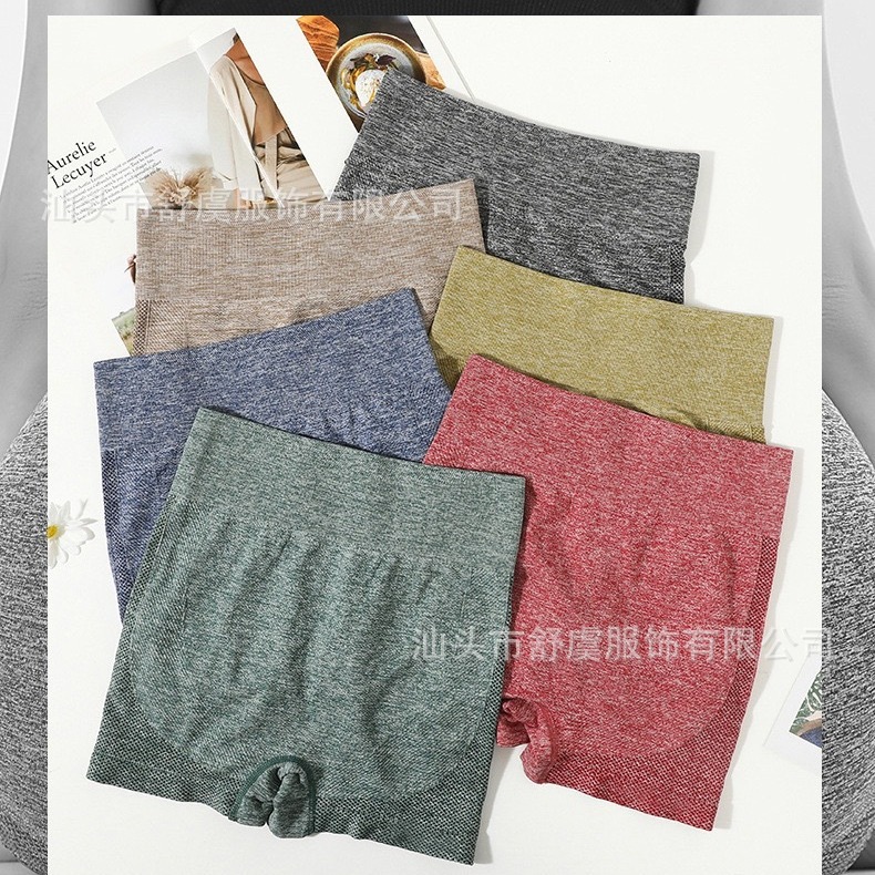 Cross-border European and American Peach Hip Hip-lifting Fitness Pants Women's Yoga Abdominal Tinker High Waist Sexy Hip Outer Wear Running Shorts Women