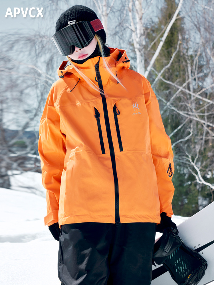 [Прямые продажи от производителя] Лыжный костюм Apvcx 2.0 серии, мужской и женский, одинаковый стиль, 3L жесткий корпус, полностью герметичный водонепроницаемый лыжный костюм