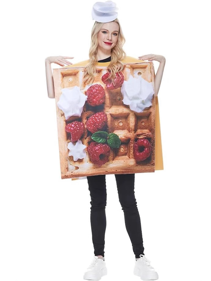 Костюм для Хэллоуина, косплей в виде кремового вафли