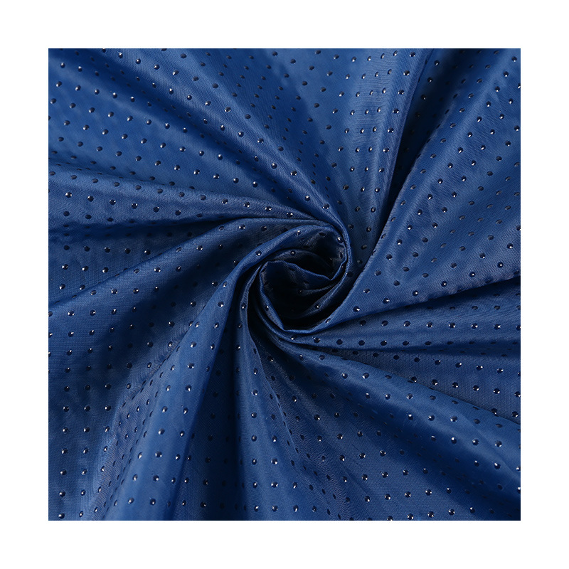 Spot 190t Polyester Taffeta Full Polyester Anti-Slip Fabric Bead-Shaped Anti-Slip Design Drop Plastic Cushion Pillow Fabric