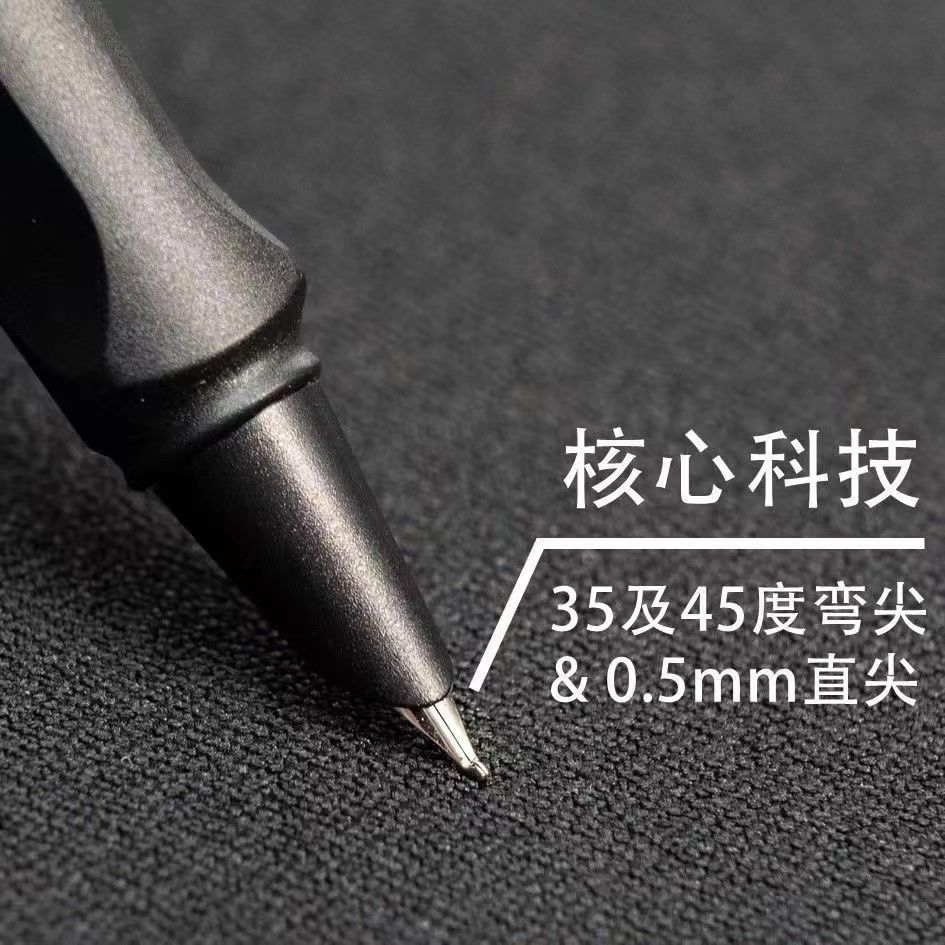 Fine Nib Calligraphy Pen for Writing Practice, Refillable Ink Cartridges, Stainless Steel Fine Nib for Calligraphy