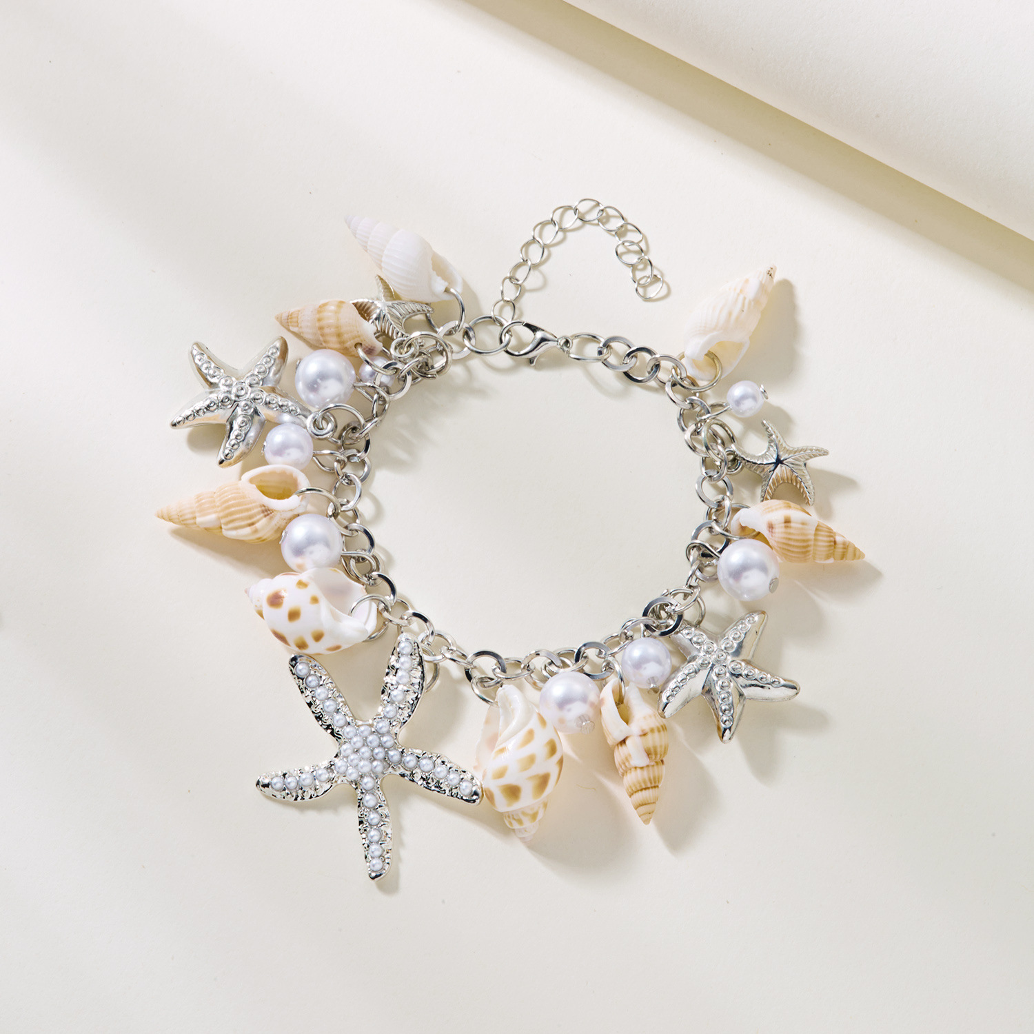 Cross-border New Summer Beach Shell Waist Chain Bohemian Style Seaside Vacation Starfish Conch Pendant Body Chain