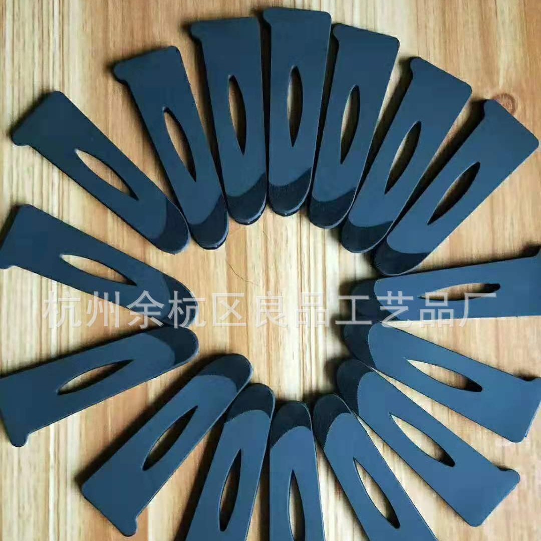 Processed Clothing Cuff Loops with Velcro Adhesive Hooks, Injection-Molded Tpu Cuff Loops, Pvc Cuff Loops, Rough Surface Injection Hooks Wholesale