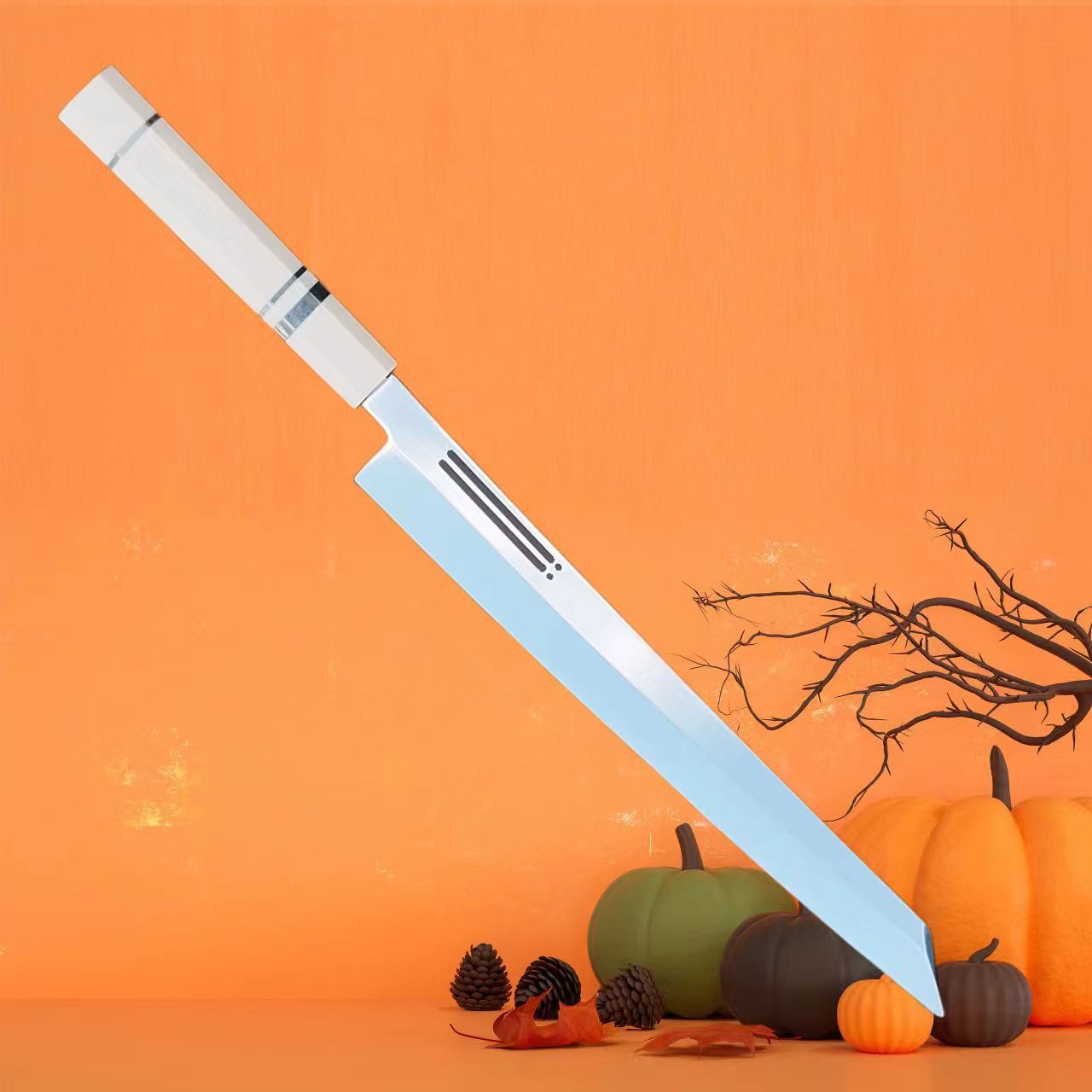 Japanese Salmon Sashimi Knife Professional Meat Cutting Fish