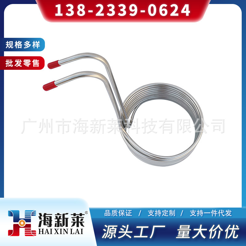 Manufacturer Mass Production 304 Stainless Steel Beer Cooler Cooling Coil Wheat Juice Cooling Rapid Cooling