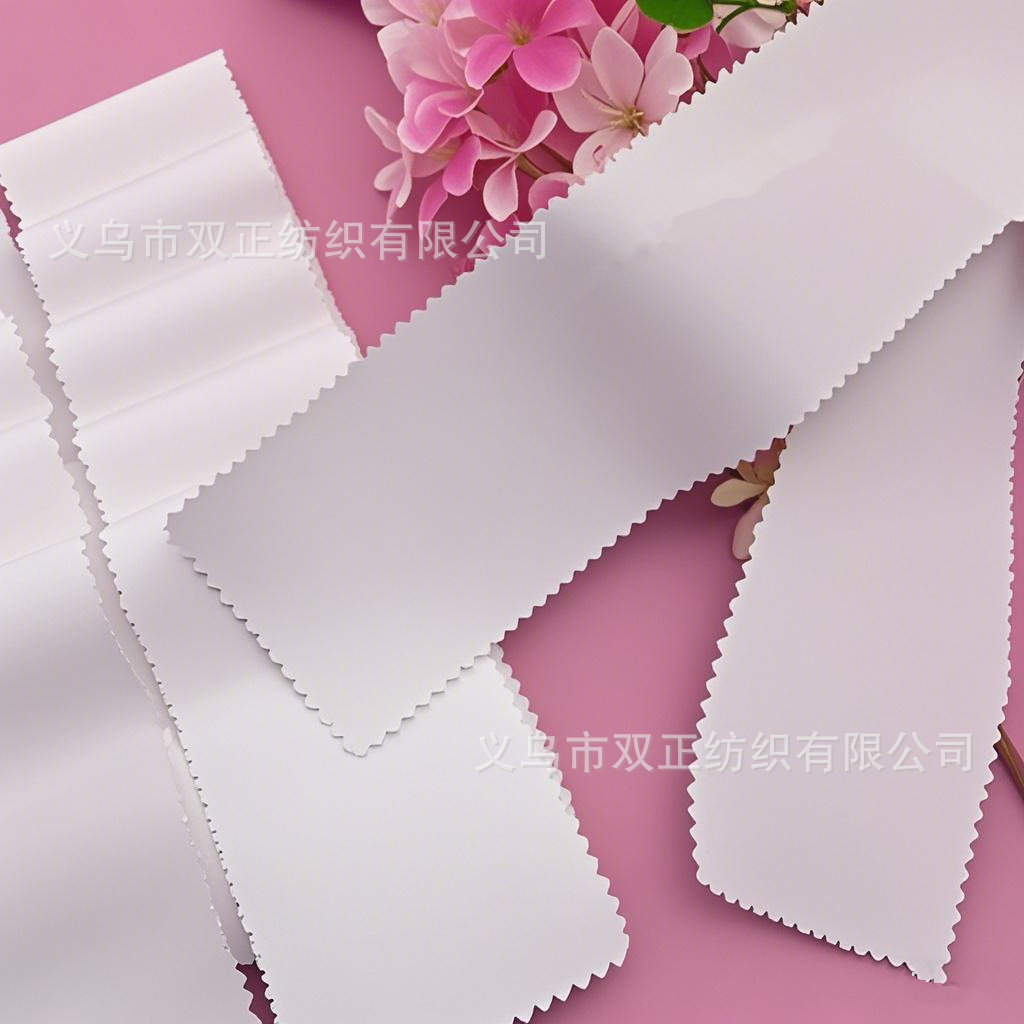 40 Pieces of White Zigzag Edge Cross-Border Export Quilted Patchwork Strips Quilt Strips Material Package
