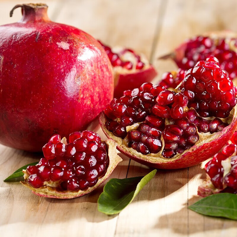 Guangzhou Jiangnan Wholesale Straight Hair [Sf Express] Sichuan Tunisian Soft Seed Pomegranate 2.5kg Gift Box Fresh Large Fruit