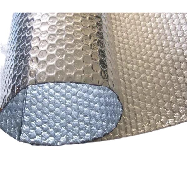 Aluminum foil bubble insulation film color steel roof insulation film greenhouse reflective film double-sided aluminum foil self-adhesive film