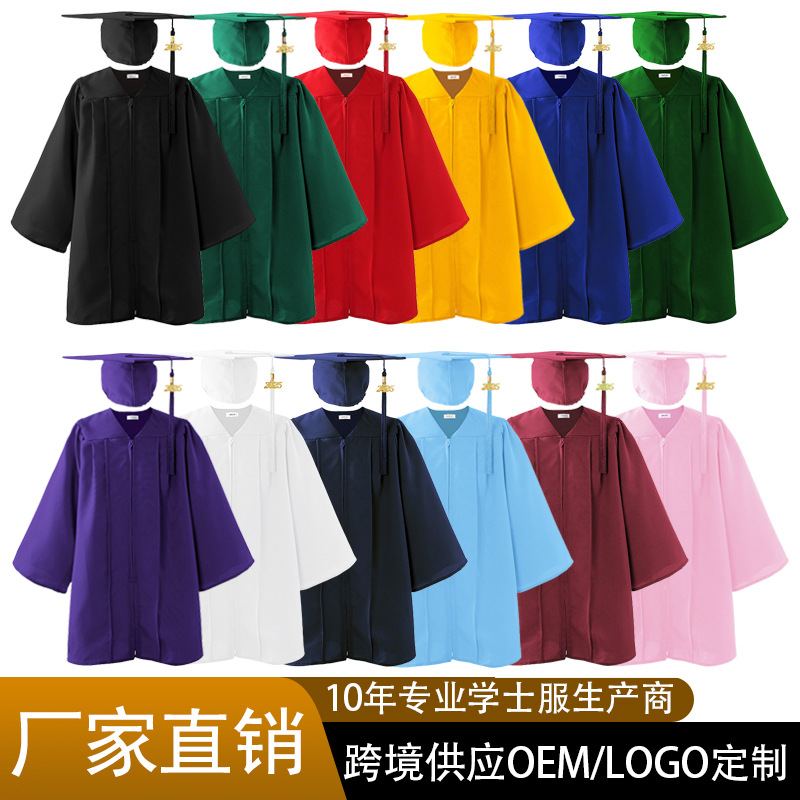 Новый вязаный костюм маленького доктора 2025 года, костюм для ученика начальной школы, выпускной костюм, костюм для выступлений детей детского сада