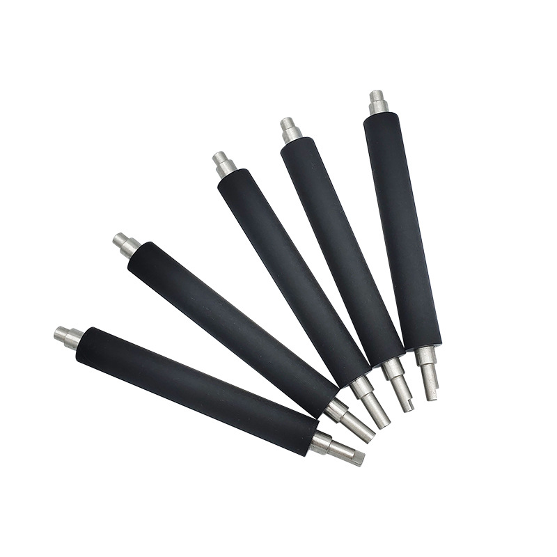 Manufacturer Customized Engraving Machine Roller Shaft Processing Printer Rubber Roller Roller Polyester Ammonia Roller