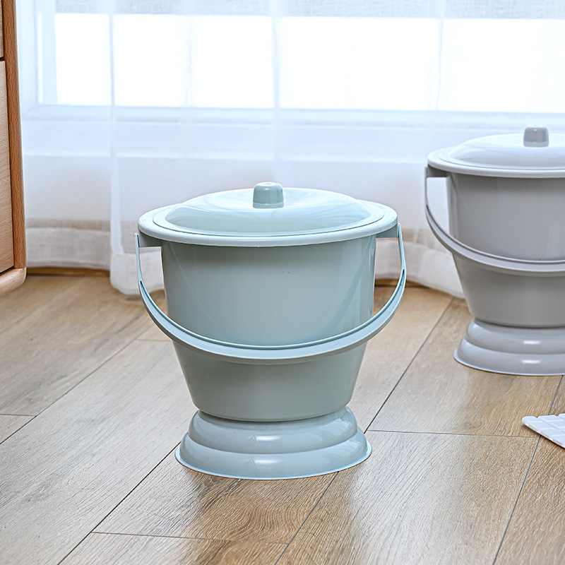 Portable Adult Toilet Spittoon Plastic Children's Household Children's Female Urine Bucket for Old People with Lid Urine Basin