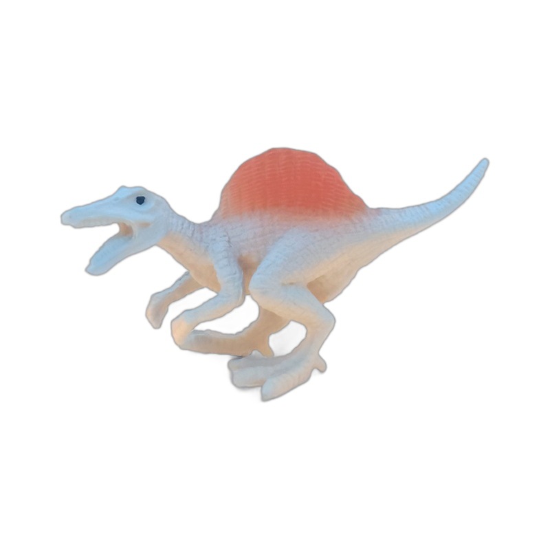 Medium Painted Dinosaur 12 Simulation Model Children's Toy Solid Soft Rubber Pterosaur Canglong Pterosaur Set Cross-border