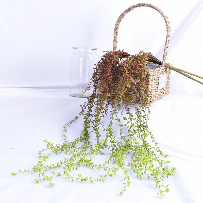 Симулированный цветок слезы любовника божьи бусины суккуленты для настенного декора зеленое растение паучий цветок