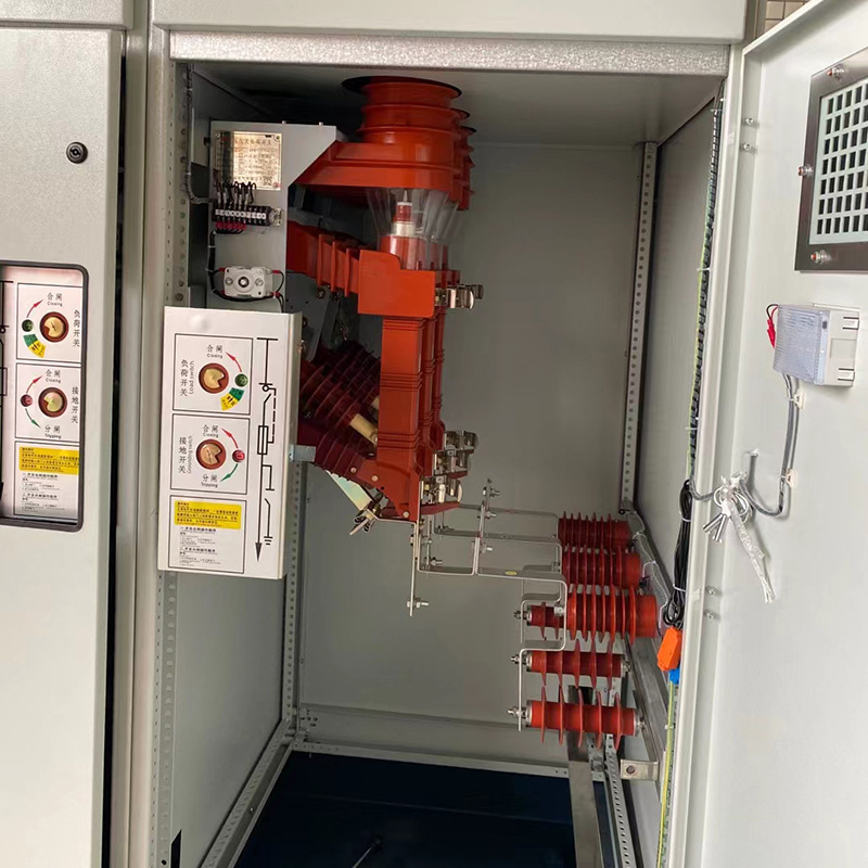 Complete Set of Ring Network Cabinet Hxgn17-12 High Voltage Switchgear Electrical Distribution Cabinet Sf6 Sulfur Hexafluoride New Energy Cabinet