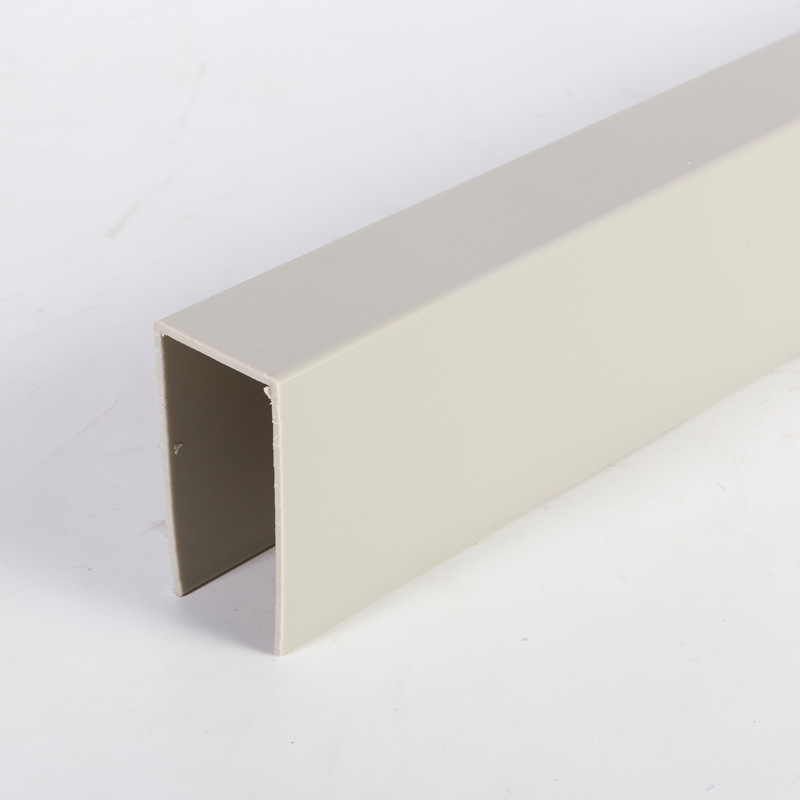 Customized White Ppty Trough Pp Edge Trough Plastic Ppu Trough Anti-Corrosion Acid-Resistant Extrusion Special-Shaped Pp Profile
