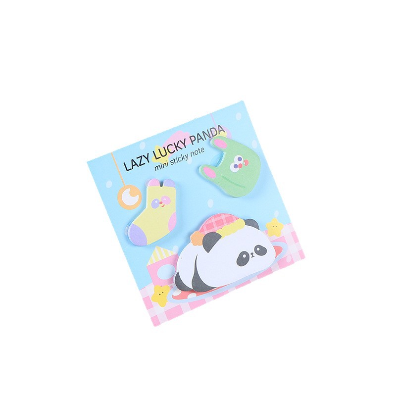 Creative Post-It Notes Customized Cartoon Animal Student Stationery Tearable Sticky Notes Sticky Notes Office Supplies