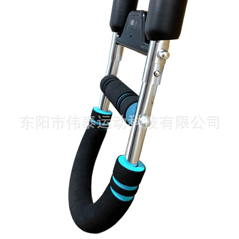 New Multifunctional U-Shaped Home Arm Exerciser with Three Levels of Springs and a Counter, for Men's Indoor Forearm Training