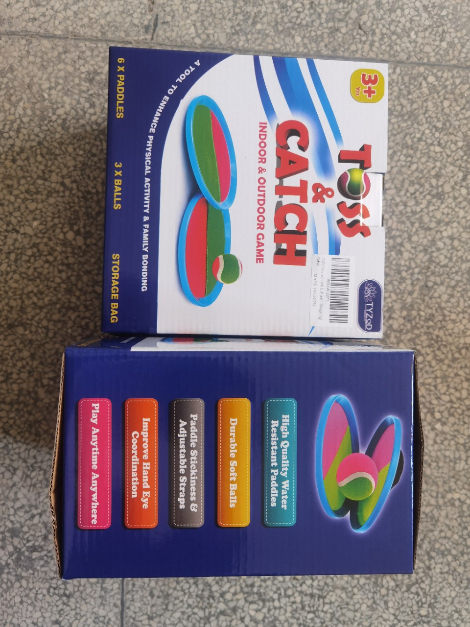 Color sticky rake color box packaging