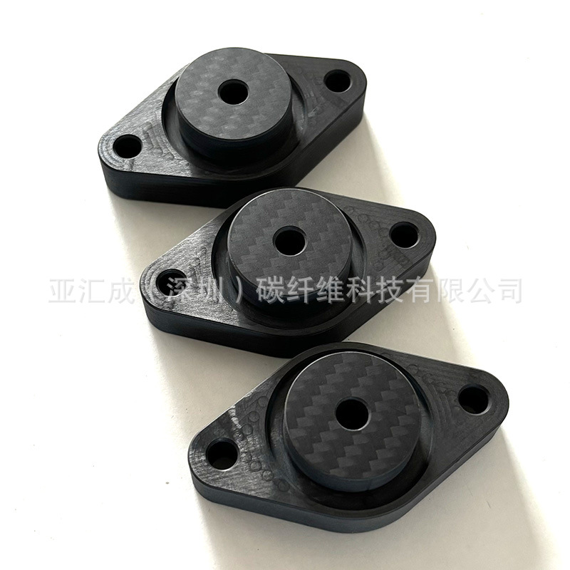 Manufacturer Promotes New High-Precision 3K Carbon Fiber Plate Cnc Four-Sided Engraving Components Aircraft Model Ship Model Accessories