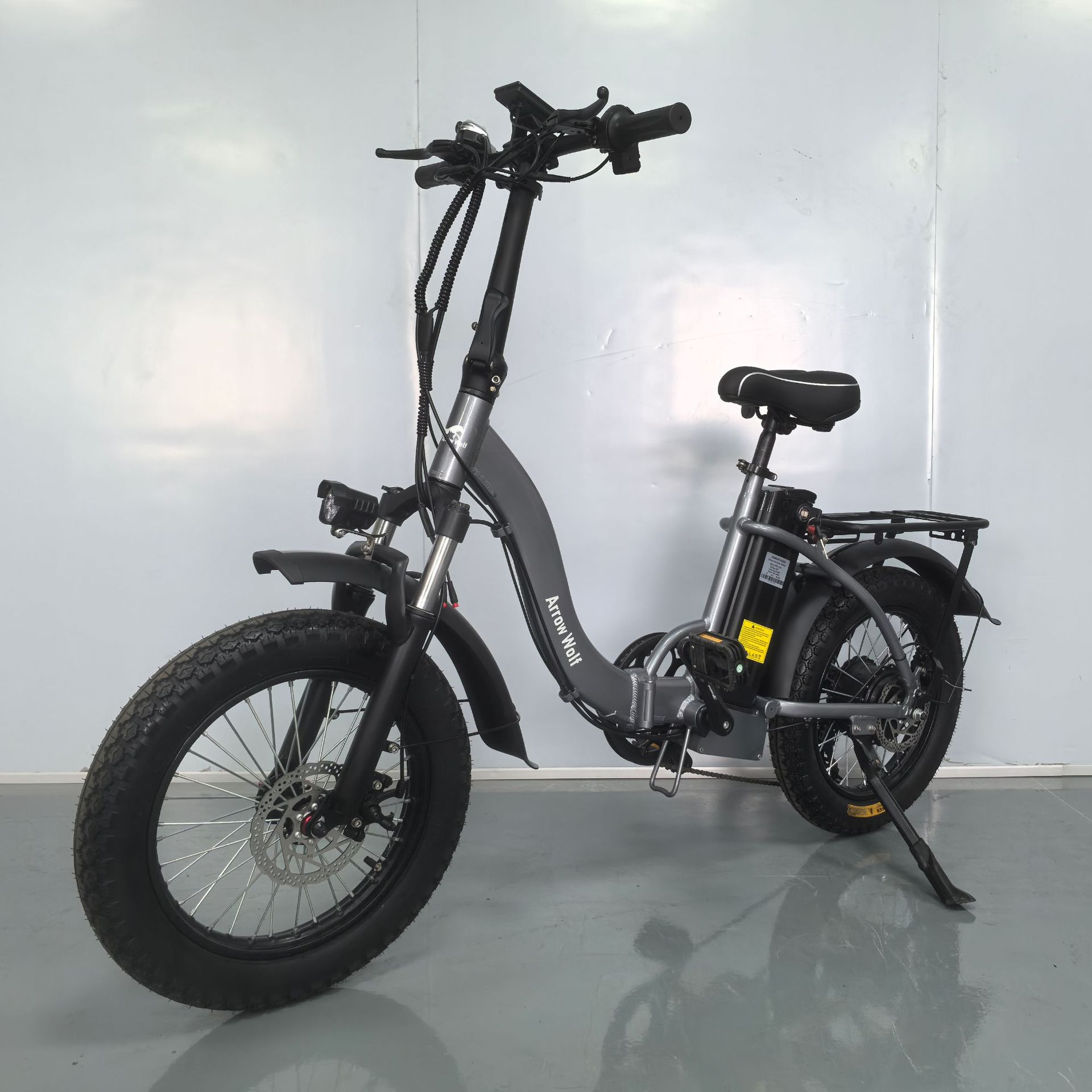 20inch Snow Fat Tire Folding Electric Bicycle Electric Assist Bicycle Factory Direct Sales