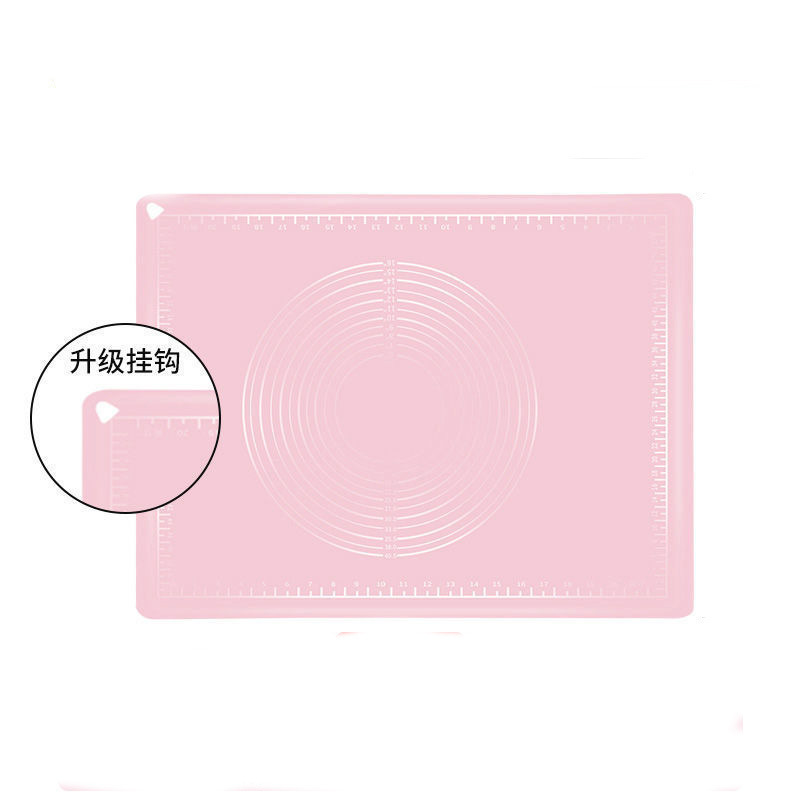 Silicone dough pad food grade thickened silicone pad baking panel plastic chopping board non-stick dough pad home rolling surface