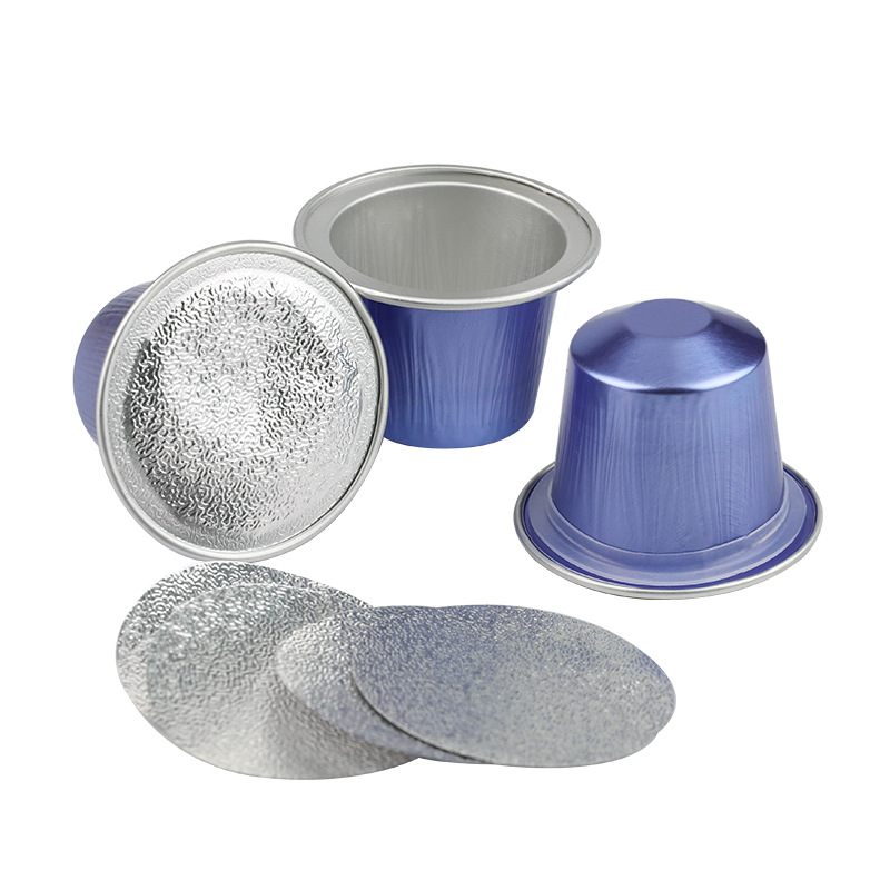 Commercial household 15ml manual filling coffee powder aluminum foil capsule Cup concentrate compatible aluminum cup coffee aluminum foil shell