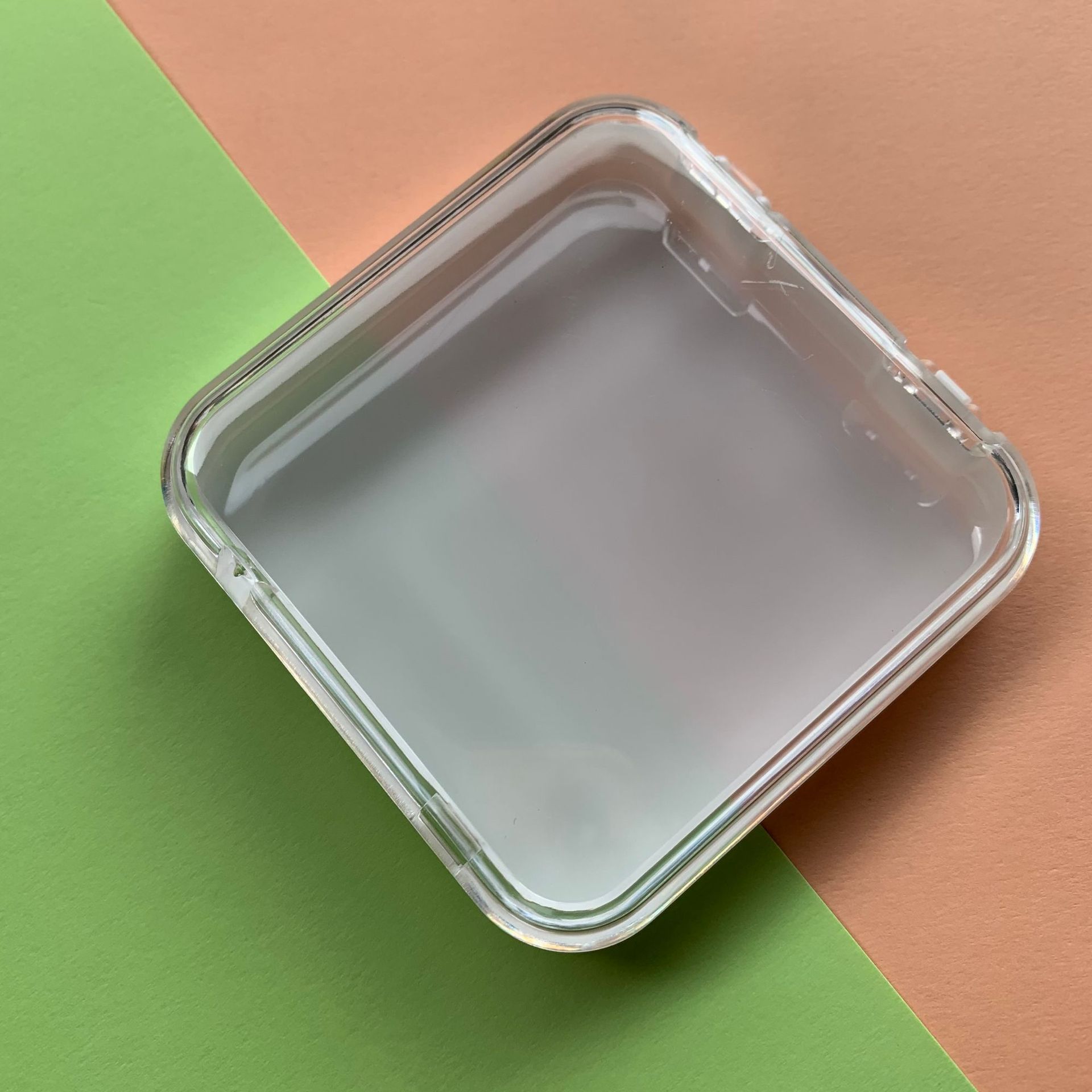 Wearable Nail Packaging Box, Transparent Plastic Handmade Storage Box, Dressing Table Manicure Box