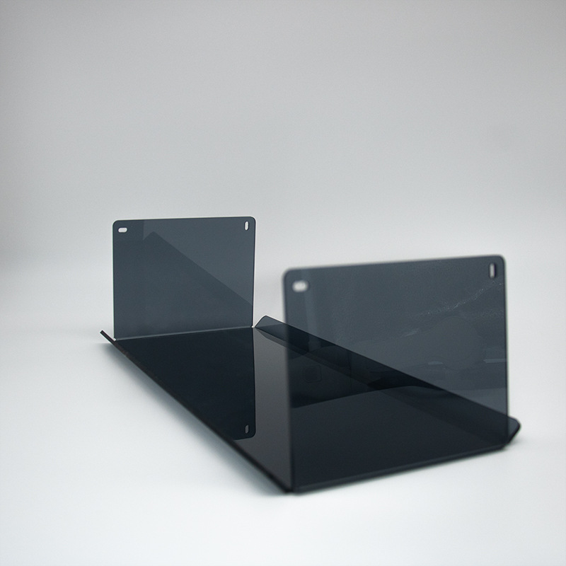 Customized 3Mmpc Endurance Plate Equipment Protection Mask Endurance Plate Engraving Bonding Cover Protective Shell Smoky Gray