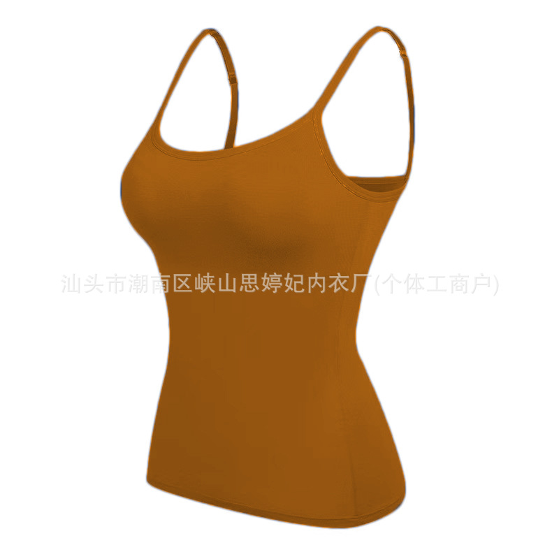 Foreign Trade Explosions Camisole Long with Chest Pad Modal One-piece Tube Top Wrap Chest Back Basing Cross-border
