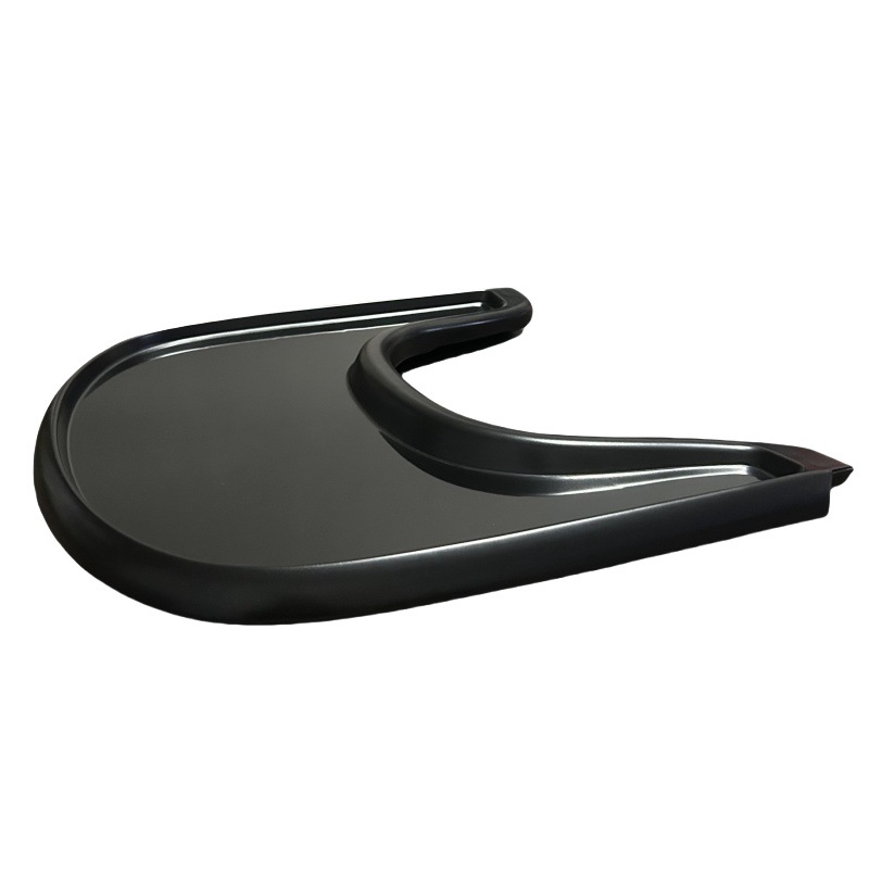 Children's Growth Chair Glossy Dinner Plate Baby's Dining Chair Tray Dinner Plate Mirror Glossy Dinner Bowl High Chair Plate