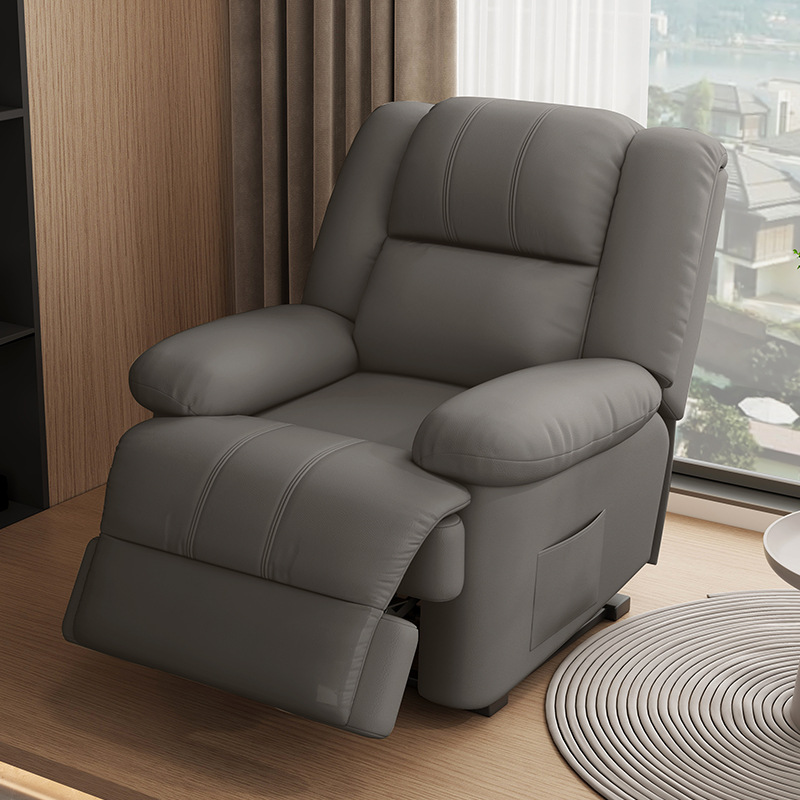 Multi-functional first-class space sofa single electric massage living room small apartment rocking rotating nail beauty recliner